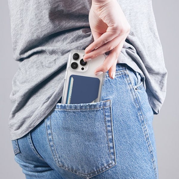 Speck ClickLock plånbok för MagSafe - MagSafe magnetisk plånbok (kustblå)