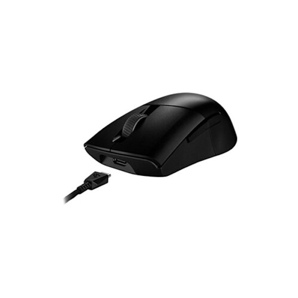 Mus - Asus - ROG Keris Wireless - 36000 DPI - 5 programmerbara knappar - Tri-mode-anslutning