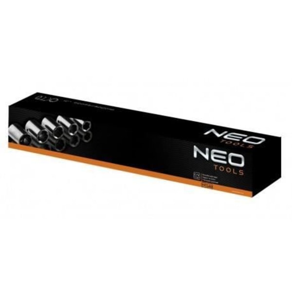 Set med 10 slaghylsor 1-2' 10 - 24 mm NEO TOOLS 12-101