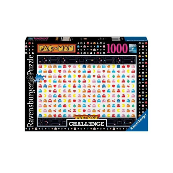 Ravensburger 1000 bitars PAC-MAN-pussel - Tecknade serier och serier