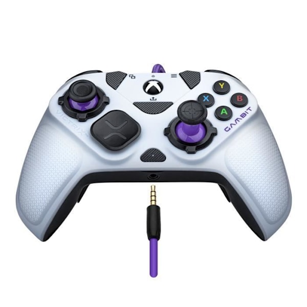 Victrix Gambit Tournament Wired Controller för Xbox Series X - PDP - Svart - Vibration - Ultrakänsliga triggers Svart vit