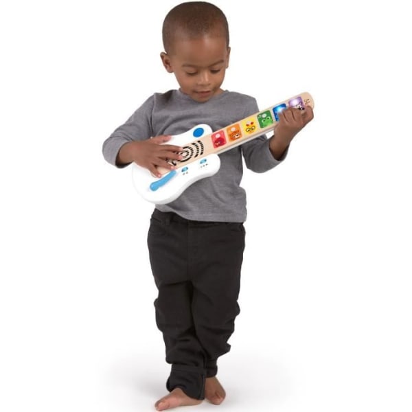 Elgitarr - HANDMINUT - Magic Touch - 4 lägen - färgglada lysdioder Flerfärgad