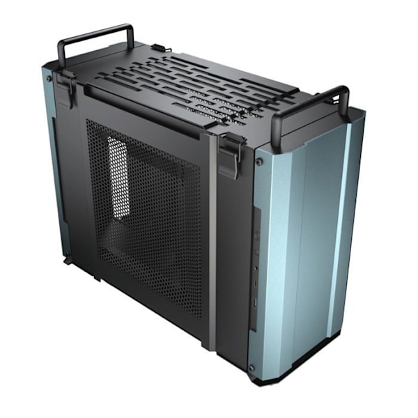 PC-spelfodral - Cougar Gaming - DUST2 IRON GREY - Minifodral - ITX - Pro-kylning - För ATX, Micro ATX, Mini ITX moderkort Grå