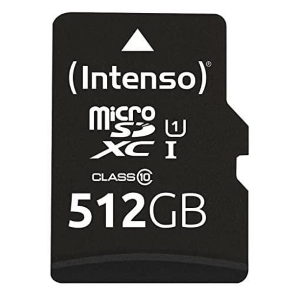 UHS-I Performance 512 GB microSDXC, svart minneskort, UHS-I U1, Klass 10