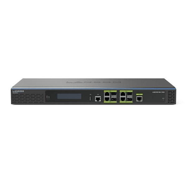 Lancom Systems WLC-1000, Dual-band (2,4 GHz - 5 GHz), IEEE 802.11n, IEEE 802.11n, 39 kanaler, Gigabit Ethernet, IEEE 802. Svart