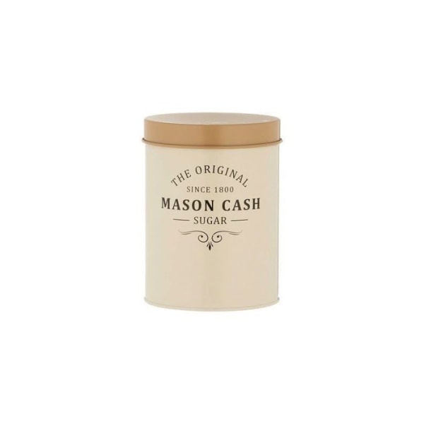 Sockerlåda - Mason cash sockerskål - 2002.249 - Heritage Steel sockerlåda med krämbeläggning 1,3 l