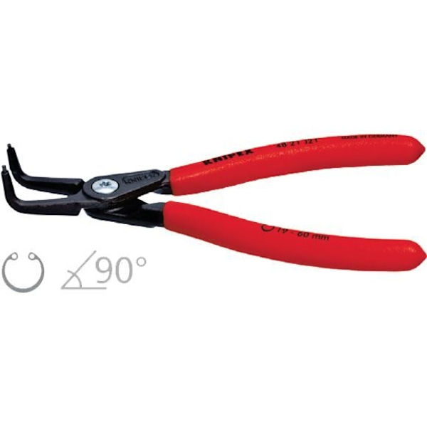 Invändig låstång 90° vinklad 1,8 mm - KNIPEX - 48 21 J21