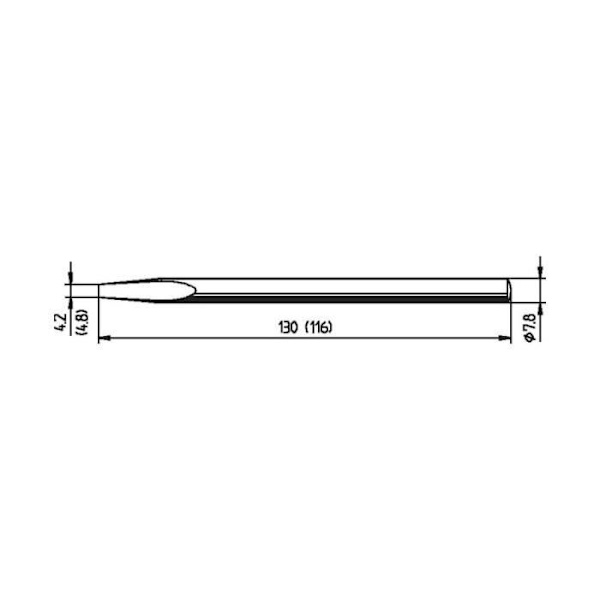 Mejsel - ERSA - 082KD - Höger - Reservdel