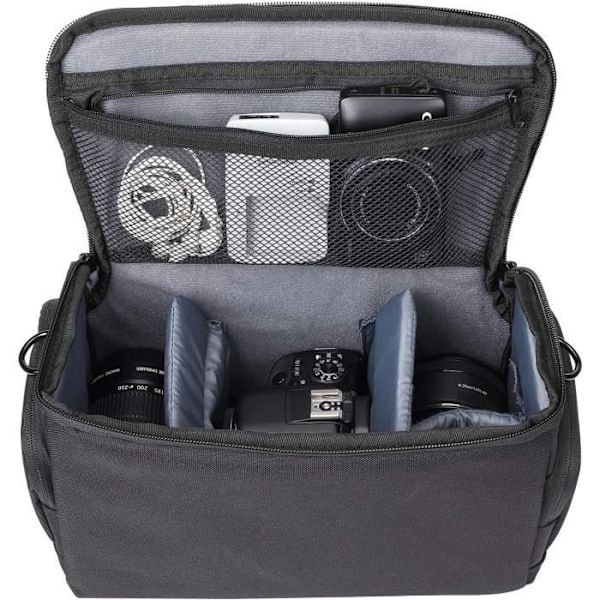 Sac för Digitalkamera Reflex Bodyguard Easy SLR XL Svart Storlek L för Canon EOS 70D 77D 80D 200D 1300D 2000D 4000 D70