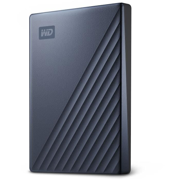 Bärbar extern hårddisk - WESTERN DIGITAL - My Passport Ultra - 2 TB - USB 3.0 - Blå