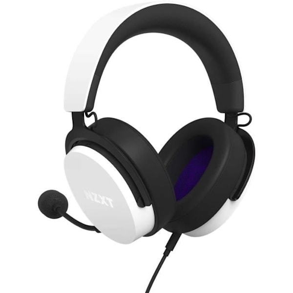 NZXT Relay Headset (Vit)