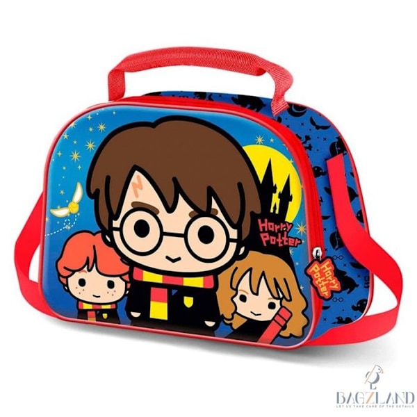 Lunchväska - Ocio Stock - Harry Potter - Svart - 20,5x26x10cm - Barn Svart