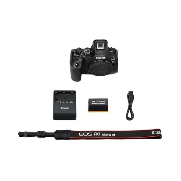 CANON EOS R6 MARK III nu Svart
