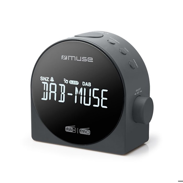 RADIO VÄCKARE MUSE - M185CDB Grå