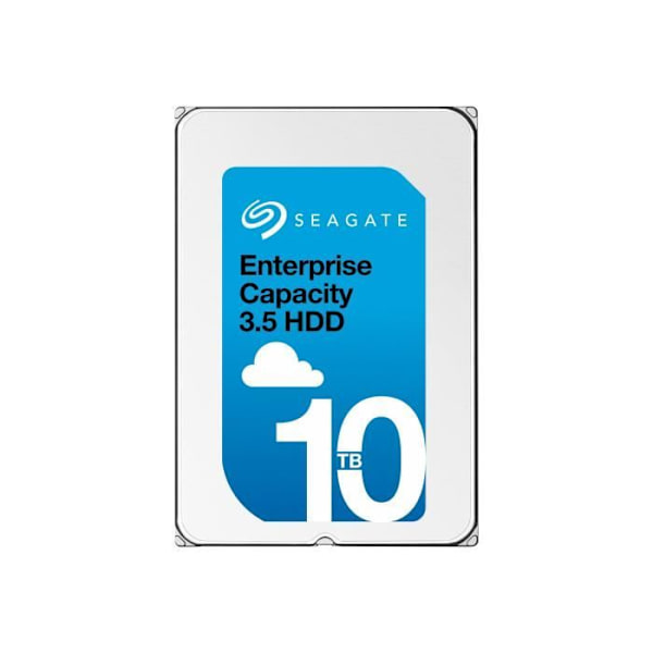 Seagate Enterprise Capacity 3.5 HDD-hårddisk - 10 TB - SATA 6 Gb/s - 7200 rpm - 256 MB buffert
