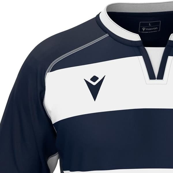 Maillot Macron Alabaster - marin/vit marin/vit XXXXL