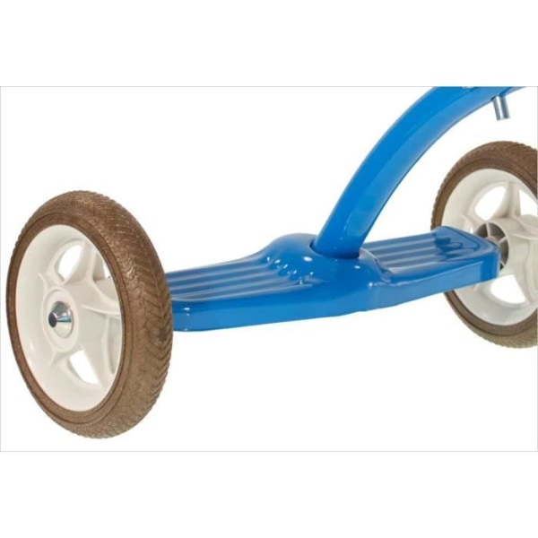 Retroblå trehjuling för barn - ITALTRIKE - Super Lucy Colorama - Justerbart styre och säte - Punkteringssäkra däck