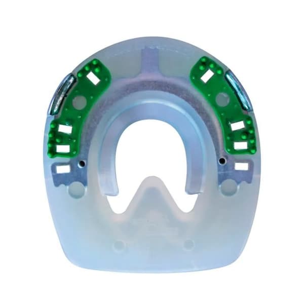 Hästsko med 2 framklackar Duplo Extra Klippt - vit - Vit - 154 mm Vit