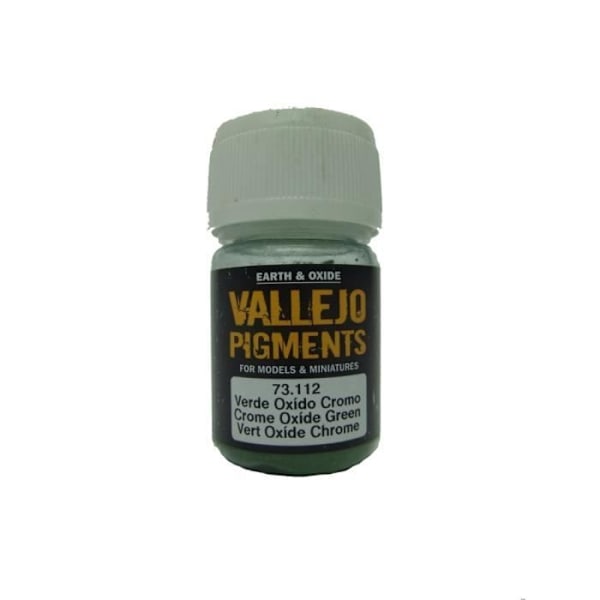 VAL73112 - Vallejo Pigment - Kromoxidgrön - Plastmodellfärger