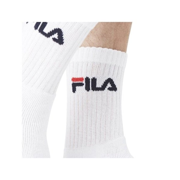 Fila Strumpor Herr, Höga Strumpor Herr (6-pack) - Vitt Vit 39/42