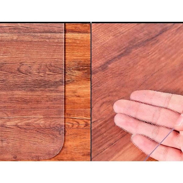 Golvmatta - Q-connect - 115x134cm - PVC - Fuktbeständig - Tjocklek 20mm