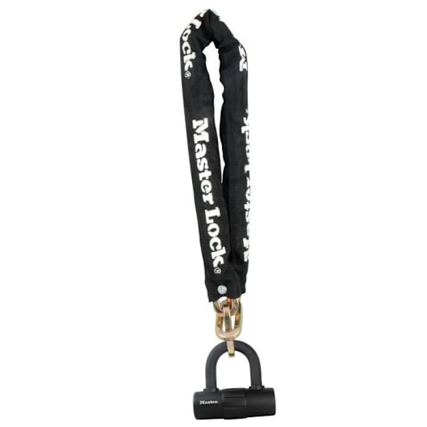 Master Lock Chain med Mini U Lock Stål 90cm x 10mm 8234EURDPRO