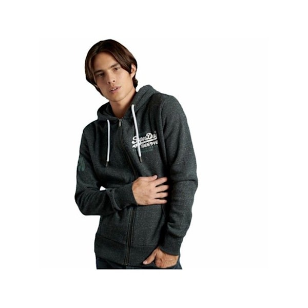 Dragning - Superdry - Man - Grå - Långa ärmar - Justerbar huva Grå S