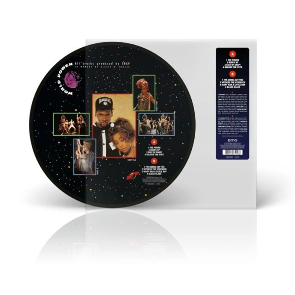 Vinyl internationell sort Bmg rättighetshantering World Power Limited Edition Picture Disc