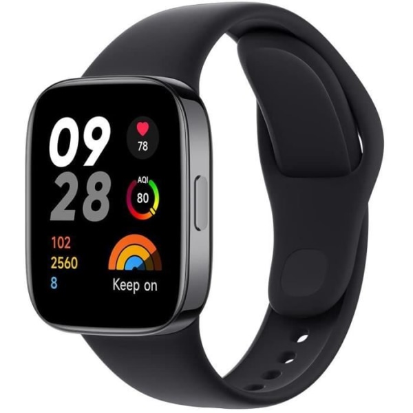 Redmi Watch 3 Smartwatch - 1,75" AMOLED-skärm, 12-dagars batteritid, pulsmätning, global version