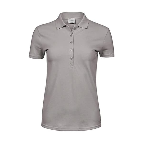 Polo dam Tee Jays Luxury Stretch sten S