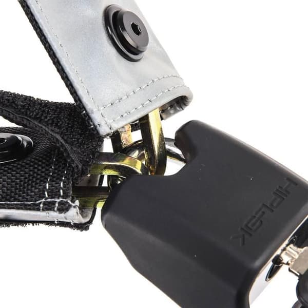 Hiplok Chain Lock Lite Superbright Woman schwarz/reflex Vit