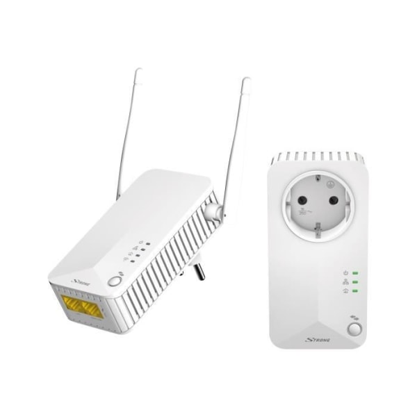 Stark Powerline Wi-Fi 500 HomePlug AV Bridge Kit (HPAV) 802.11b-g-n 2,4Ghz Wall Plug-in
