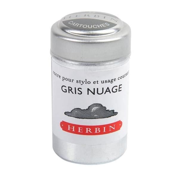 6-pack med 6 standard bläckpatroner i grått moln.