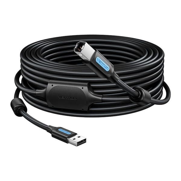 USB 2.0-kabel - VENTION - COQBL - 10 meter - Störningsskyddad - Överföring 480 Mbps