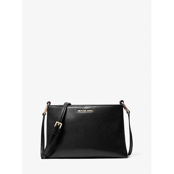 Handväska - Michael Kors - Trisha - Narvigt läder - Svart - Storlek Medium Svart