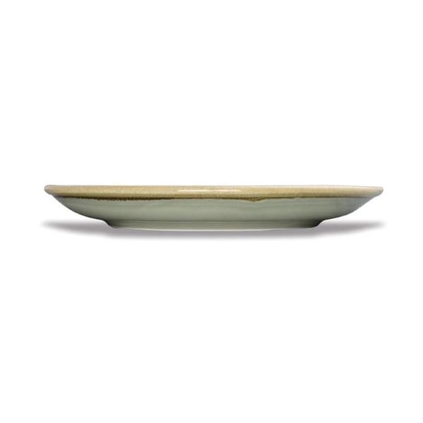 Rund Tallrik Färg Mousse 230 mm - Set om 6 Grön