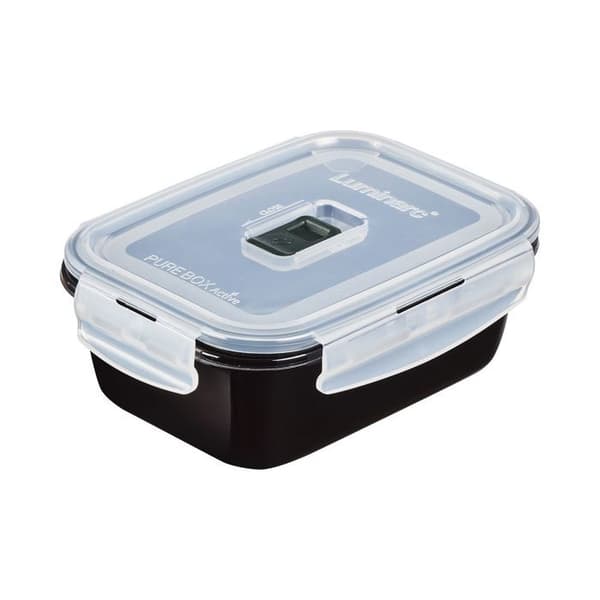 Svart förvaringslåda 82 cl Pure Box Active - Luminarc Svart