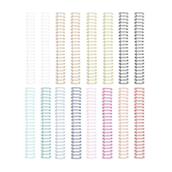 Bristol plug We r memory keepers - 60000043 - Set med 16 Cinch-kablar 5/8"