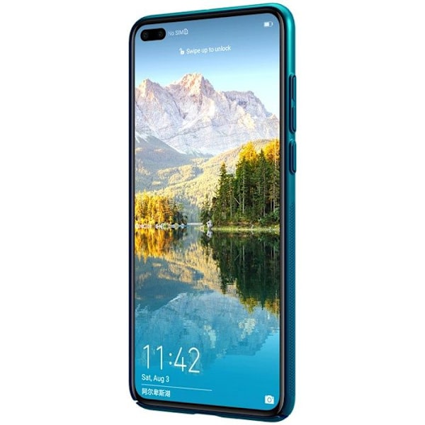 Nillkin Super Frosted Shield - Fodral till Huawei P40 (Peacock Blue)