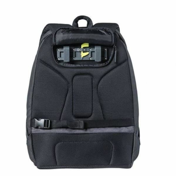 Vattentät ryggsäck - Basil - b-safe nordlight - 18L - Grå/svart - One size Mörkgrå