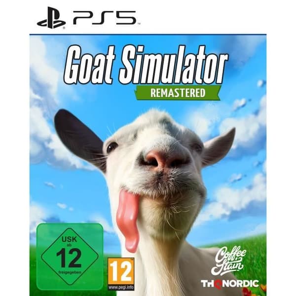 Goat Simulator Remastered - PS5-spel Flerfärgad