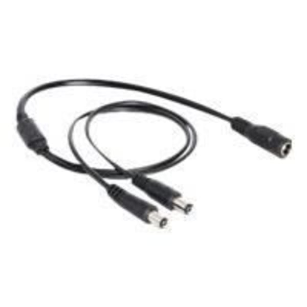 DeLOCK Power Splitter - 5,5 mm DC-uttag (ID: 2,1 mm) - 50 cm