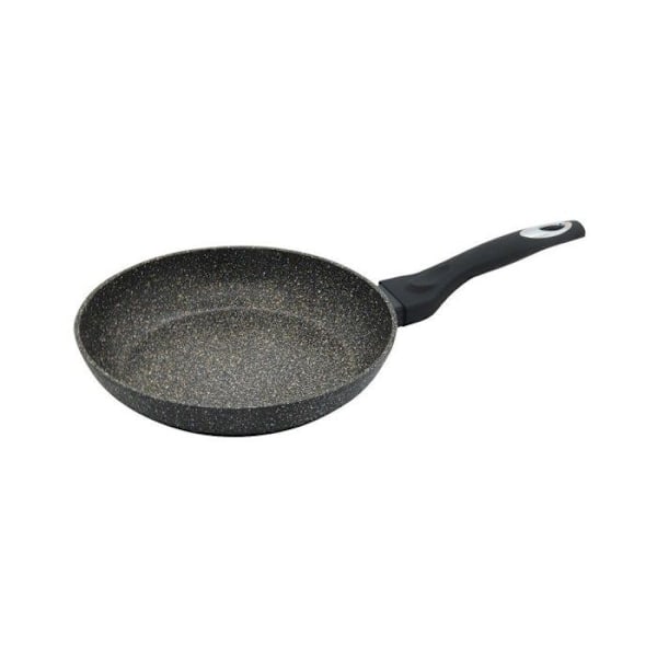 Stekpanna - KLAUSBERG - KB-7032 - 22cm - Hållbar granit - Rep resistant Svart