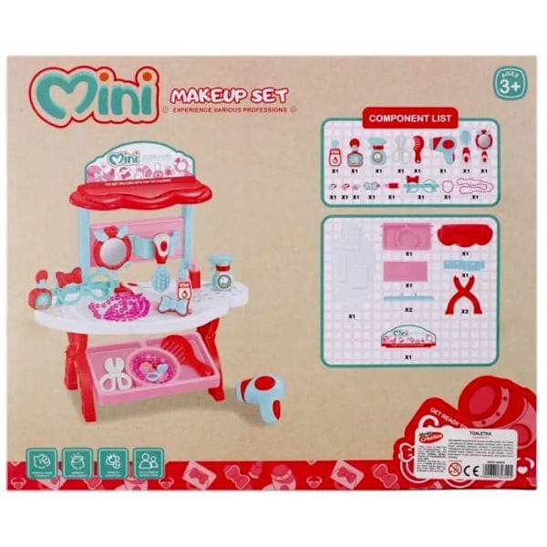 Coiffeuse Mega kreativ COIFFEUSE AKC 42X34X7 MC WB 24