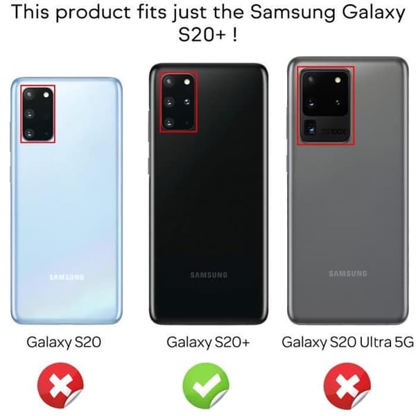 Coque - NALIA - Samsung Galaxy S20 Plus - Glittrande paljetter - Silikon TPU Stötsäker - Slim Rigid
