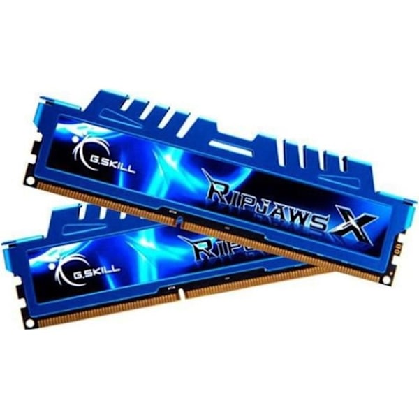 G.SKILL PC3-12800 / DDR3 1600 Mhz RAM-minne - F3-1600C9D-16GXM - DDR3-prestanda - RipjawsX