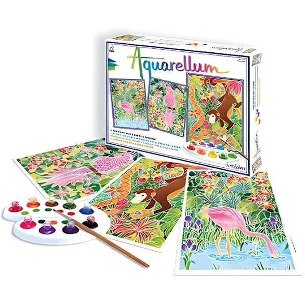 SENTOSPHERE Aquarellum - Amazon Flerfärgad