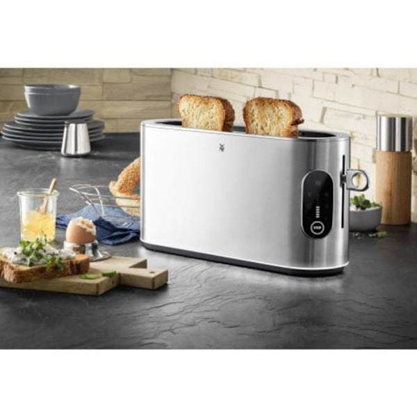 WMF Lumero Inox brödrost - 1 lång öppning - 980W - 10 bryningsnivåer
