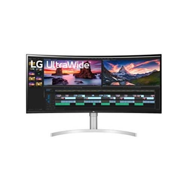 SKÄRM LG 38 Vit 38WN95C-W 21:9 Böjd UWQHD 1ms 3840x1600 450cd/m2 2xHDMI D