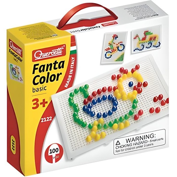 FantaColor grundmosaikset - QUERCETTI - 10 mm bitar Flerfärgad